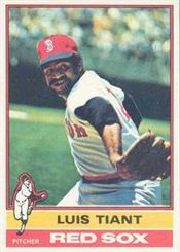 1976 Topps Baseball Cards      130     Luis Tiant